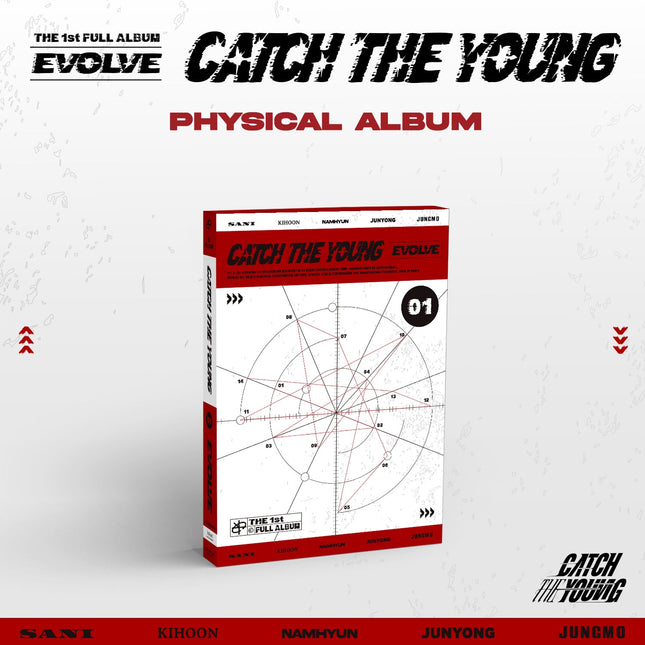 CATCH THE YOUNG - 1st Album [EVOLVE]