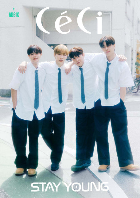 CECI PHOTOBOOK AB6IX EDITION ['STAY YOUNG'] 2024 - Cover : AB6IX COVER A