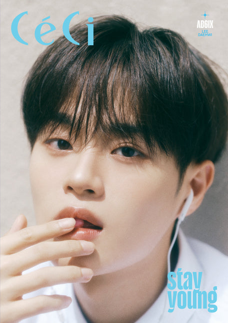 CECI PHOTOBOOK AB6IX EDITION ['STAY YOUNG'] 2024 - Cover : AB6IX LEE DAEHWI COVER E