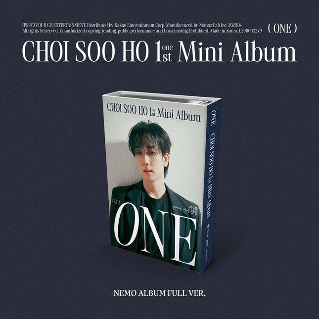 CHOI SOOHO - 1st Mini Album [ONE] NEMO Ver.