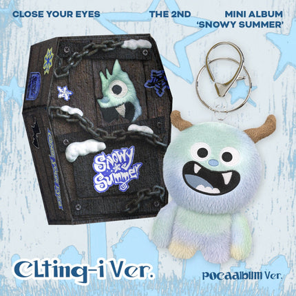 CLOSE YOUR EYES - 2nd Mini Album [Snowy Summer] CLting-i Ver. (POCAALBUM)