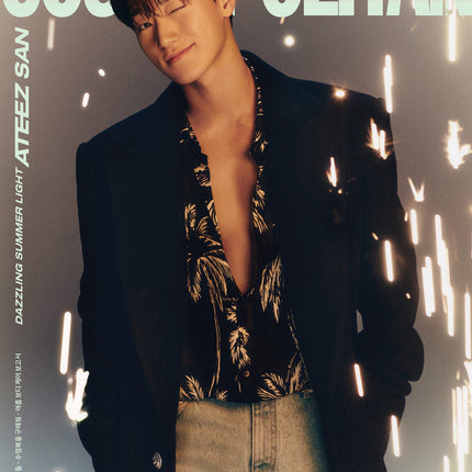 COSMOPOLITAN - [2024, July] - Cover : ATEEZ SAN COVER H