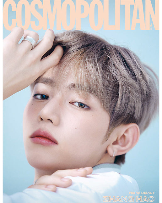 COSMOPOLITAN [2024, April] - Cover : ZEROBASEONE ZHANG HAO, HAN YUJIN Magazine - Kpop Wholesale | Seoufly