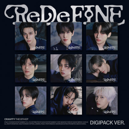CRAVITY - 8th Mini Album [ReDeFINE] DIGIPACK Ver.