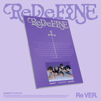 CRAVITY - 8th Mini Album [ReDeFINE] Re Ver.