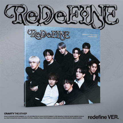 CRAVITY - 8th Mini Album [ReDeFINE] redefine Ver.