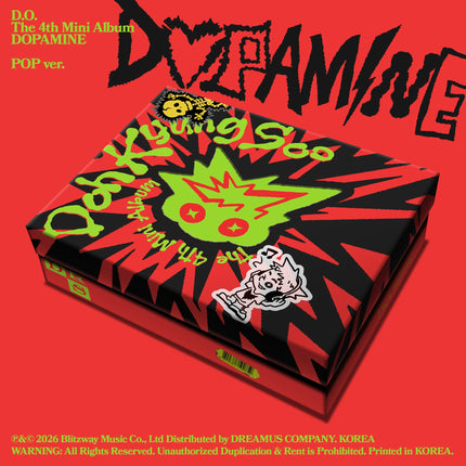 D.O. - 4th Mini Album [DOPAMINE] POP Ver.
