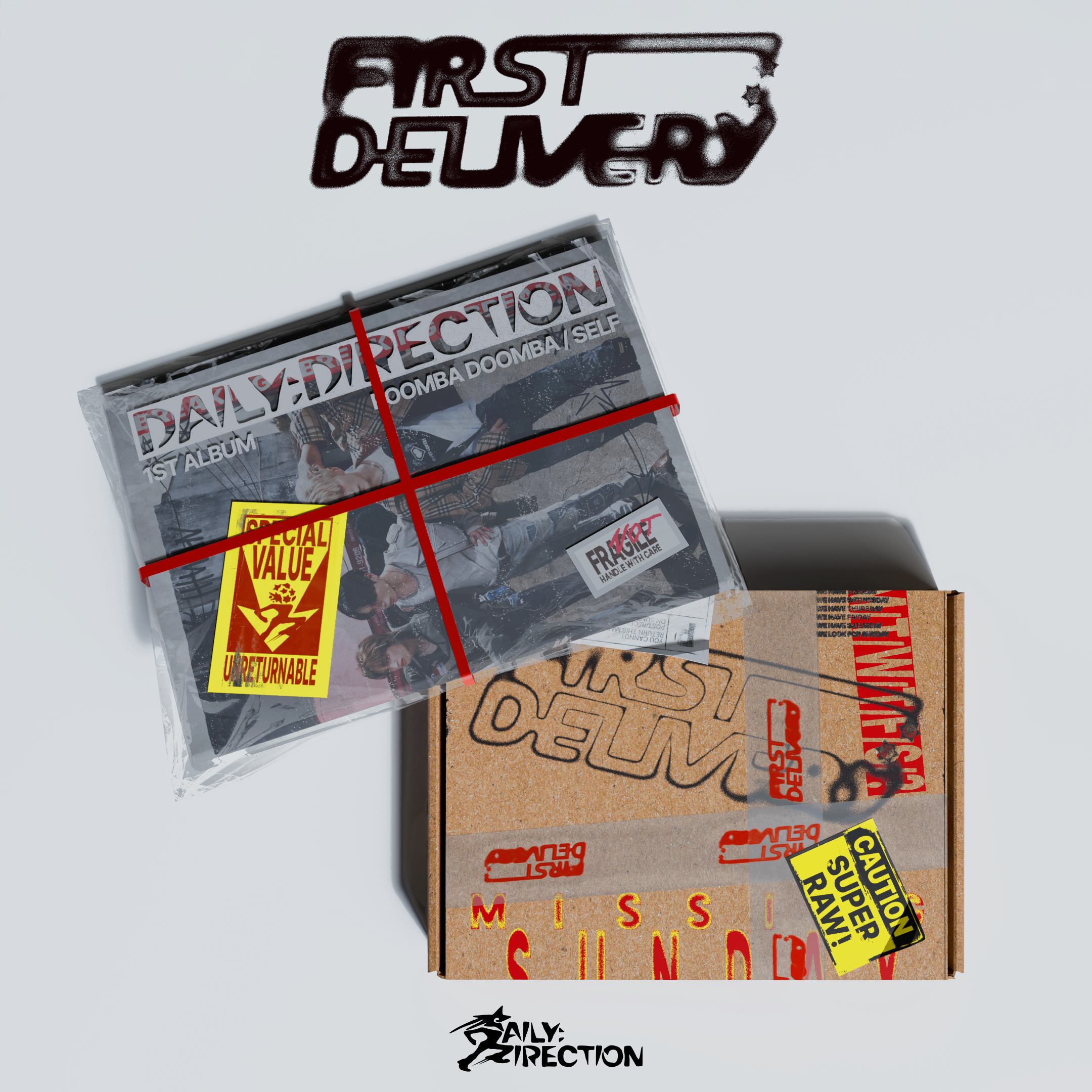 ★直筆サイン入り◆DAILY:DIRECTION◆FIRST:DELIVERY Kpop Album Wholesale DAILY:DIRECTION - [First:Delivery] Kpop Album