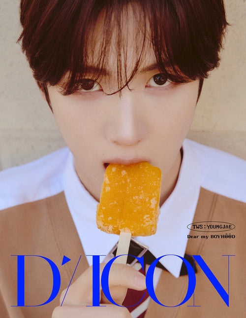 DICON VOLUME N°34 TWS DEAR MY BOYHOOD - Cover : TWS YOUNGJAE TYPE A