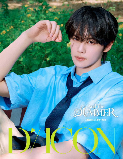 DICON VOLUME N°35 AND2BLE AND THE SUMMER - Cover : AND2BLE KIM GYUVIN TYPE A