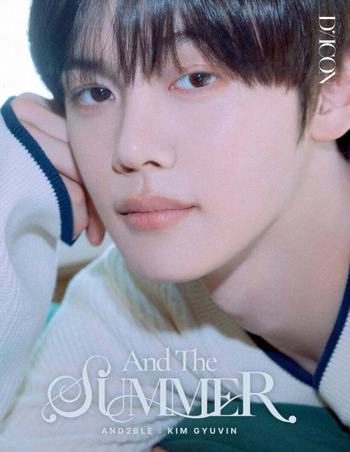 DICON VOLUME N°35 AND2BLE AND THE SUMMER - Cover : AND2BLE KIM GYUVIN TYPE B