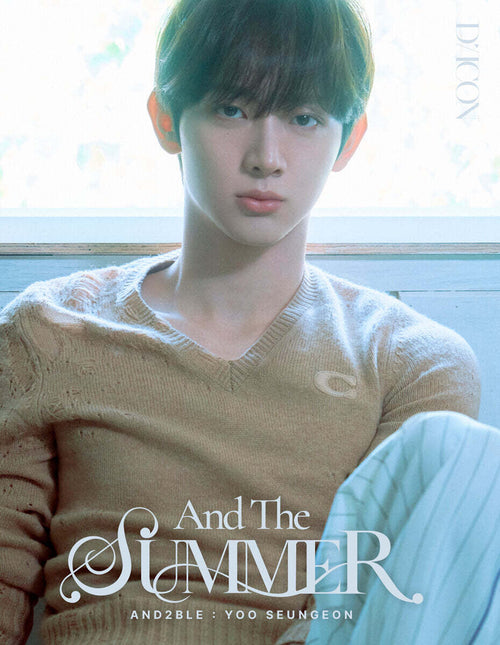 DICON VOLUME N°35 AND2BLE AND THE SUMMER - Cover : AND2BLE YOO SEUNGEON TYPE B
