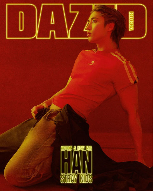 Dazed & Confused Korea - [2025, February] - Cover : STRAY KIDS HAN TYPE E