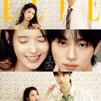 ELLE - [2026, April] - Cover : BYEON WOO SEOK & IU TYPE A