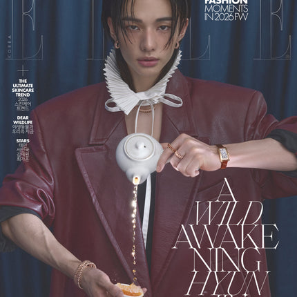 ELLE - [2026, April] - Cover : Stray Kids HYUNJIN, NCT WISH JAEHEE TYPE H