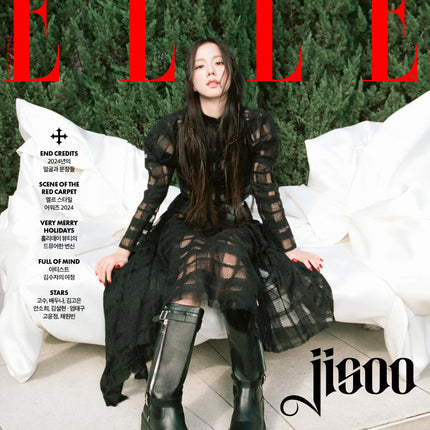 ELLE - [2024, December] - Cover : BLACKPINK JISOO TYPE A