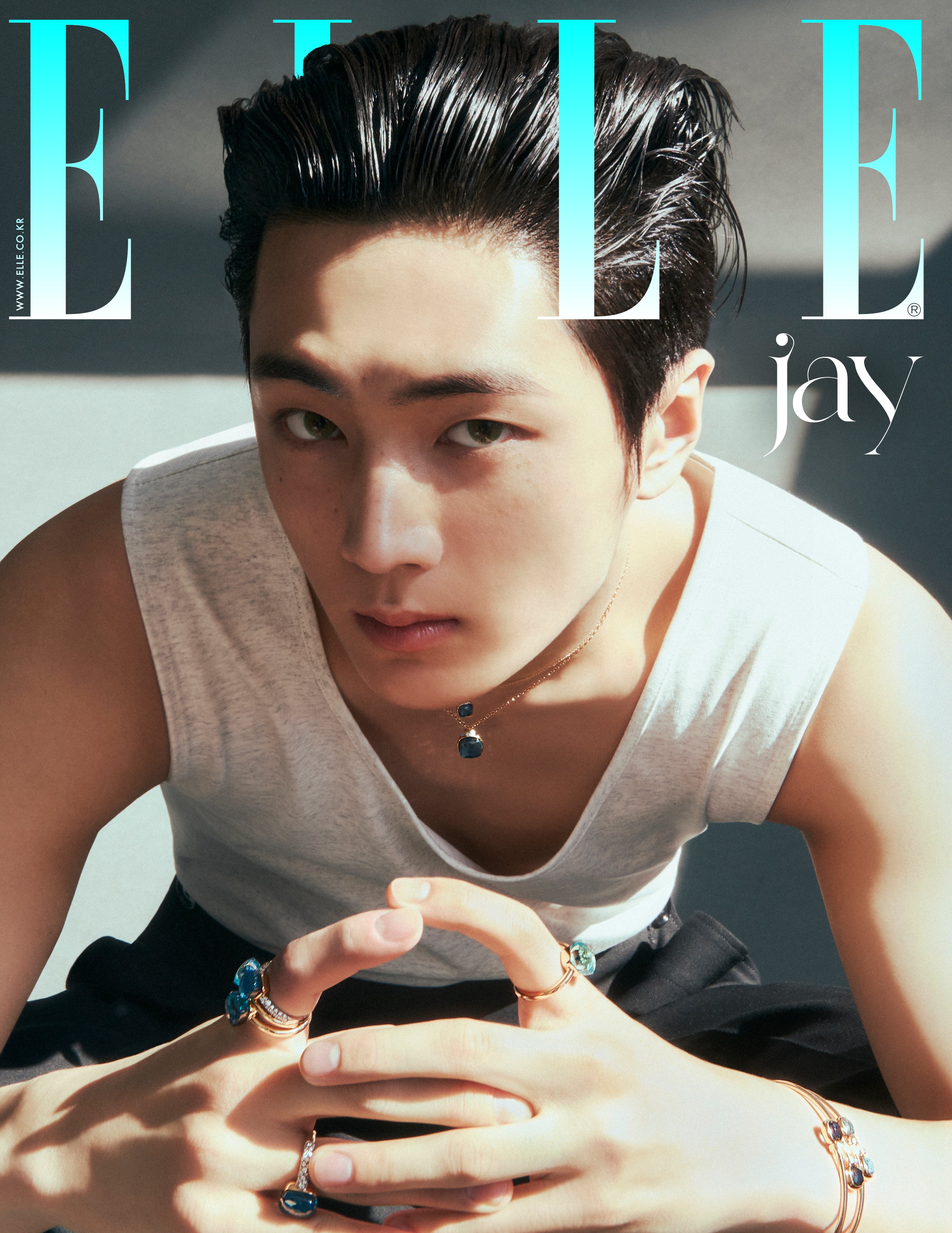 Kpop Album Wholesale ELLE - [2025, April] - Cover : ENHYPEN JAY TYPE E ...