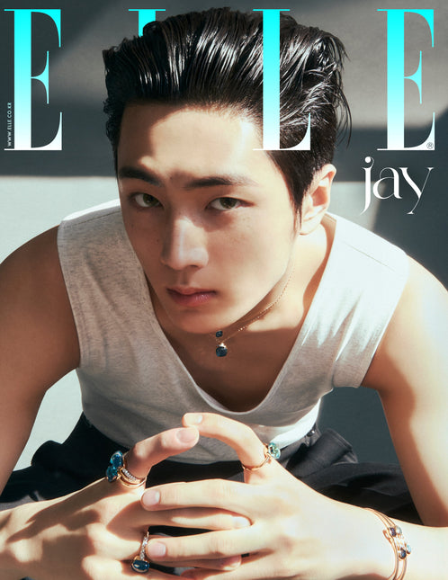 ELLE - [2025, April] - Cover : ENHYPEN JAY TYPE E