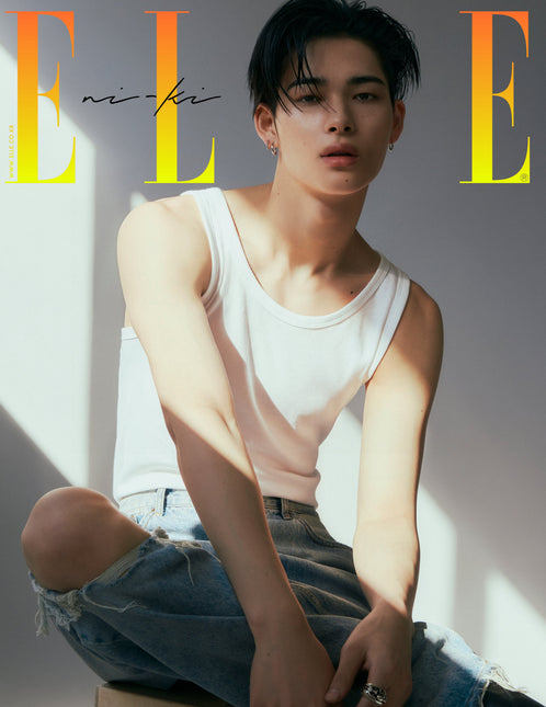 ELLE - [2025, April] - Cover : ENHYPEN NI-KI TYPE I