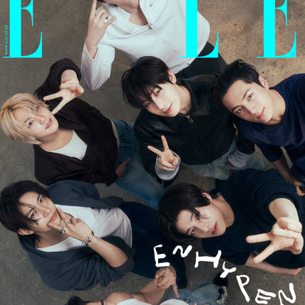 ELLE - [2025, April] - Cover : ENHYPEN TYPE B