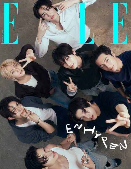 ELLE - [2025, April] - Cover : ENHYPEN TYPE B