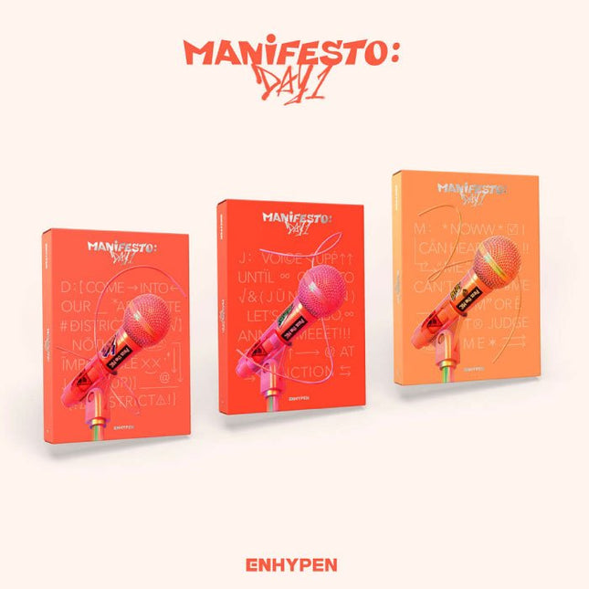 ENHYPEN - MANIFESTO : DAY 1 Kpop Album - Kpop Wholesale | Seoufly