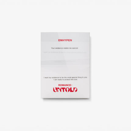 ENHYPEN - [ROMANCE  UNTOLD] Weverse Albums Ver.