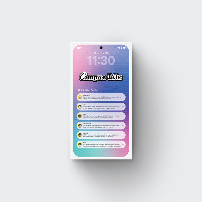 ENHYPEN - [ENHYPEN WORLD COUPON CARD COLLECTION] CAMPUS LIFE BASIC Ver.