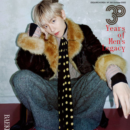 ESQUIRE - [2025, October] - Cover : EXO BAEKHYUN TYPE C