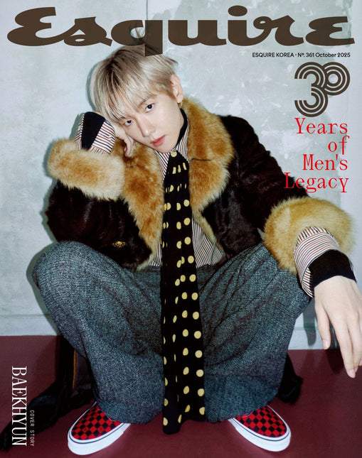 ESQUIRE - [2025, October] - Cover : EXO BAEKHYUN TYPE C