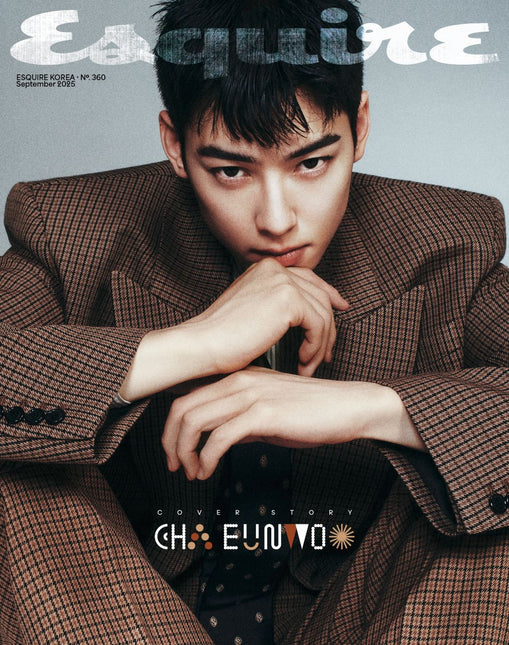 ESQUIRE - [2025, September] - Cover : CHA EUN WOO TYPE A