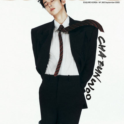 ESQUIRE - [2025, September] - Cover : CHA EUN WOO TYPE B