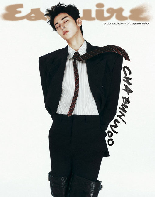 ESQUIRE - [2025, September] - Cover : CHA EUN WOO TYPE B