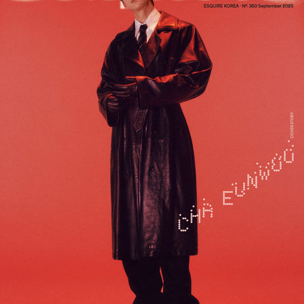 ESQUIRE - [2025, September] - Cover : CHA EUN WOO TYPE C