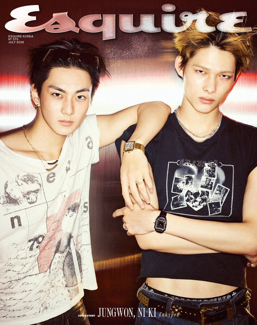 ESQUIRE - [2026, July] - Cover : ENHYPEN JUNGWON & NI-KI TYPE E
