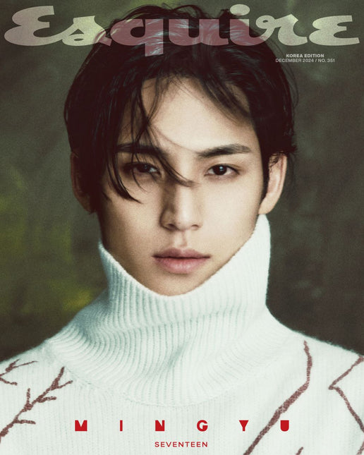 ESQUIRE - [2024, December] - Cover : SEVENTEEN MINGYU TYPE A