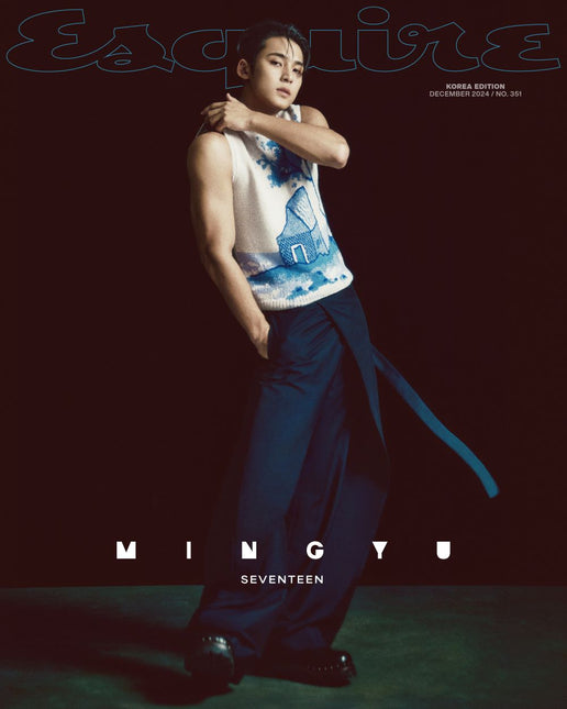 ESQUIRE - [2024, December] - Cover : SEVENTEEN MINGYU TYPE B