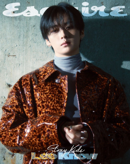 ESQUIRE - [2025, August] - Cover : STRAY KIDS LEE KNOW TYPE A