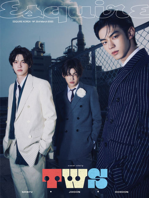 ESQUIRE - [2025, March] - Cover : TWS SHINYU, JIHOON, DOHOON TYPE B