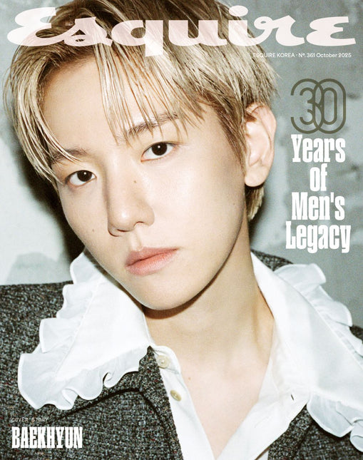 ESQUIRE - [2025, October] - Cover : EXO BAEKHYUN TYPE A