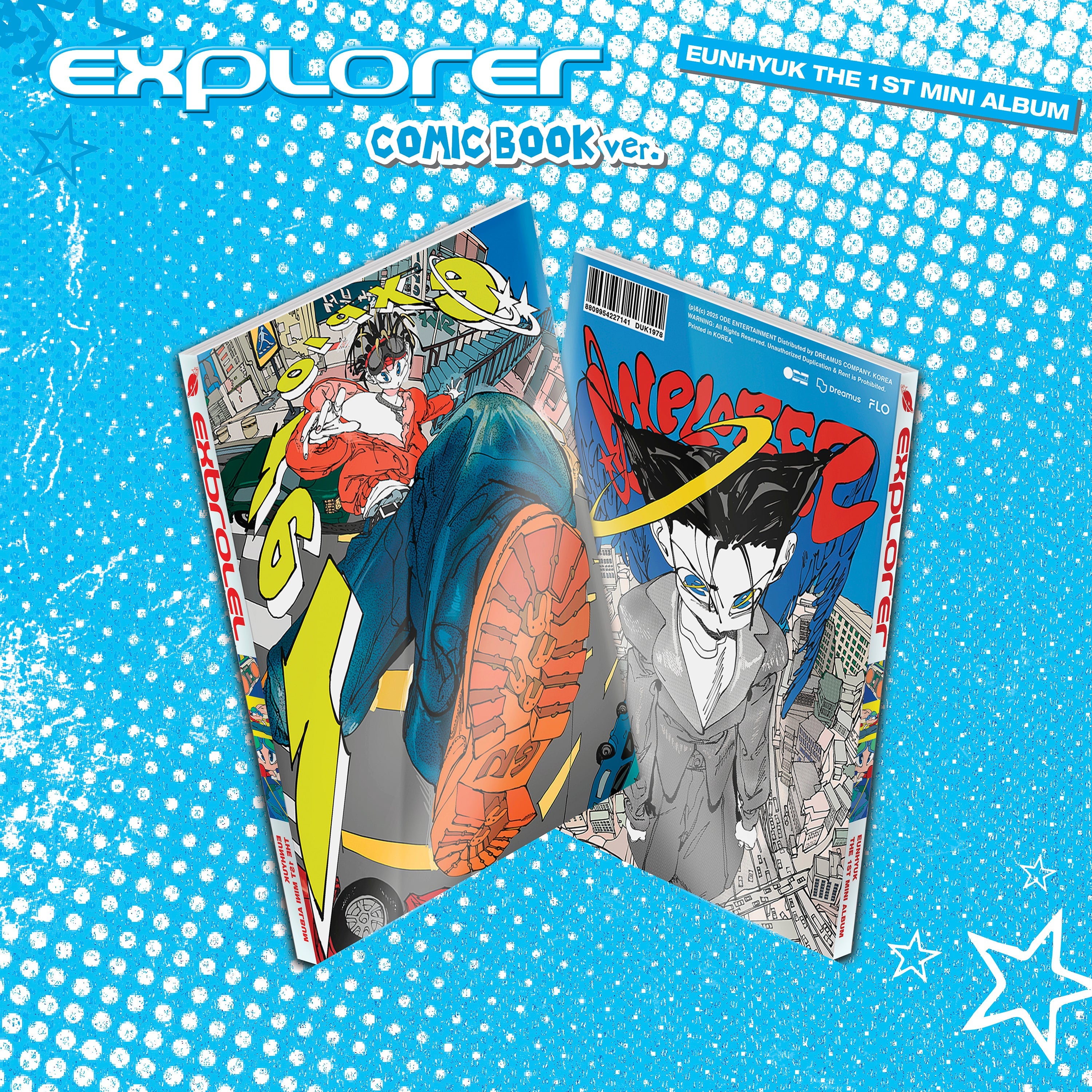 Kpop Album Wholesale EUNHYUK - 1st Mini Album [EXPLORER] Comic