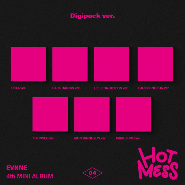 EVNNE - 4th Mini Album [HOT MESS] Digipack Ver.
