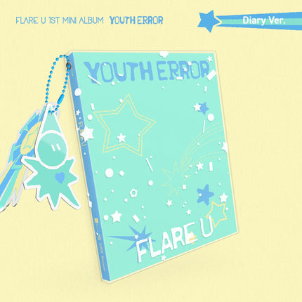 FLARE U - 1st Mini Album [YOUTH ERROR] Diary Ver.
