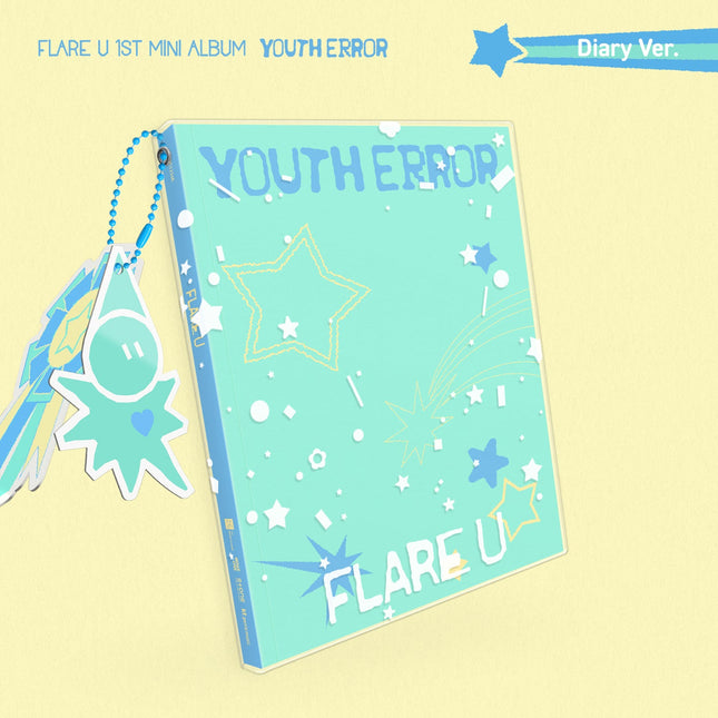 FLARE U - 1st Mini Album [YOUTH ERROR] Diary Ver.