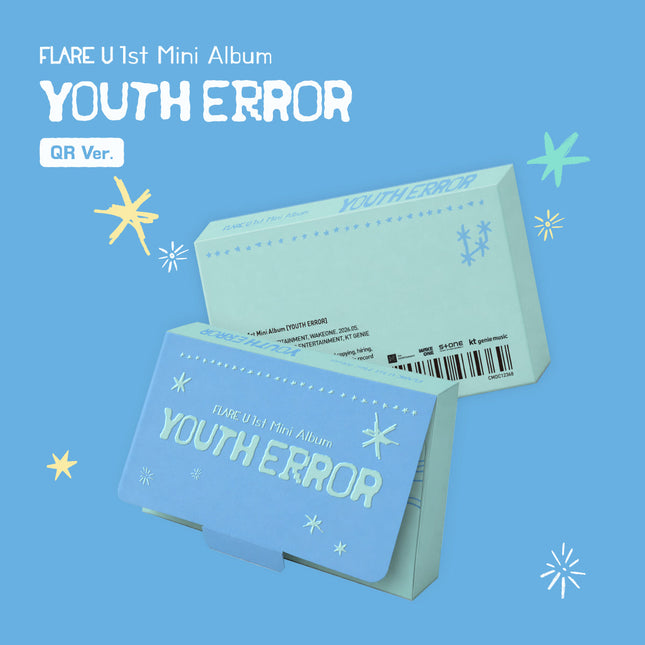 FLARE U - 1st Mini Album [YOUTH ERROR] QR Ver.