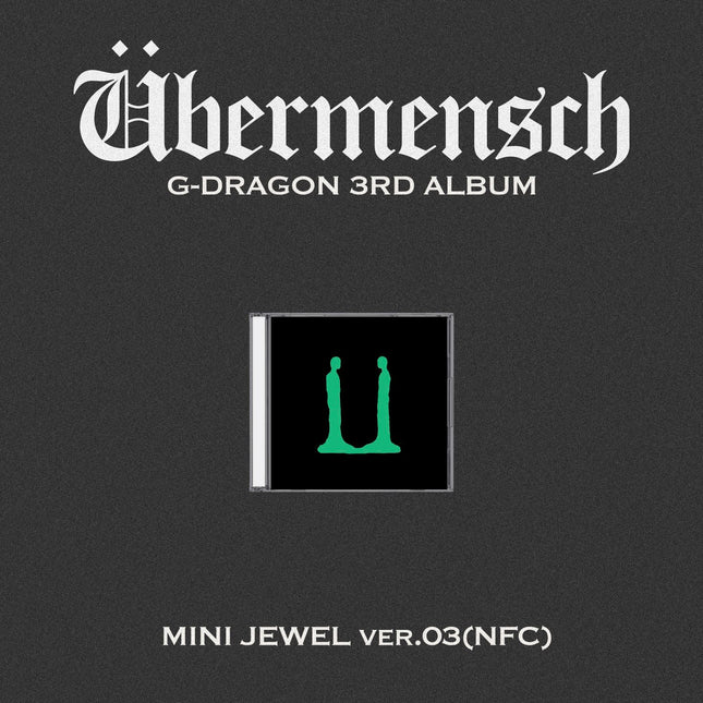 G-DRAGON - 3rd Album [Übermensch] MINI JEWEL Ver. (NFC)