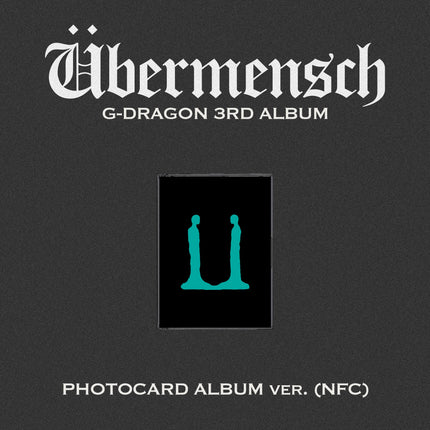 G-DRAGON - 3rd Album [Übermensch] PHOTOCARD ALBUM Ver. (NFC)