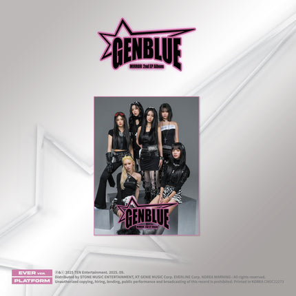 GENBLUE - 2nd Mini Album [MIRROR] POCA