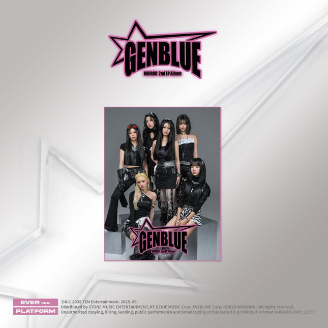 GENBLUE - 2nd Mini Album [MIRROR] POCA