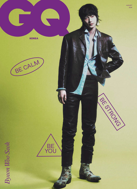 GQ KOREA - [2025, August] - Cover : BYEON WOO SEOK TYPE A